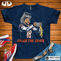 Chicago Football Caleb Cheese Grater "CALEB THE GRATE" T-Shirt