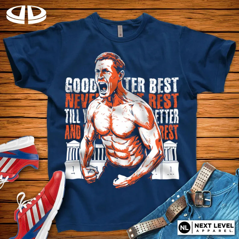 Chicago Football Ben Johnson "GOOD BETTER BEST" T-Shirt