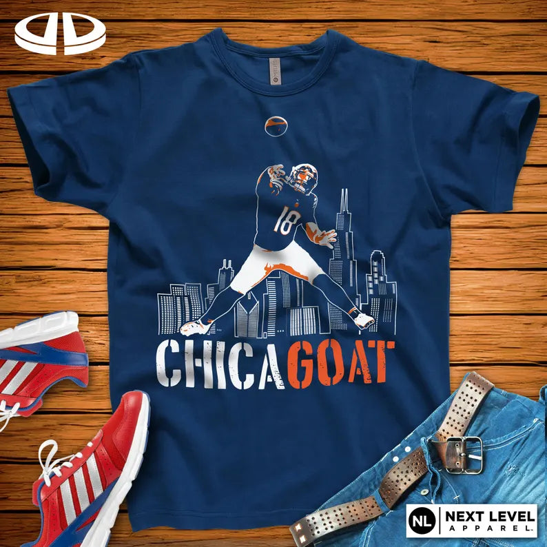Chicago Football Caleb "CHICAGOAT" T-Shirt